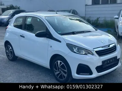 Gebraucht Peugeot 108 Access 69 PS (50 kW) 2015 Weiß Kleinwagen