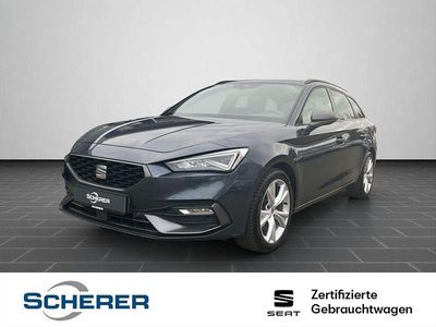 Gebraucht Seat Leon FR 150 PS (110 kW) 2021 Magnetic grau metallic (metallic) Limousine