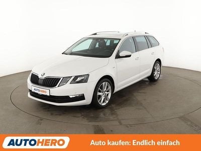 Gebraucht Skoda Octavia Clever 150 PS (110 kW) 2018 Weiß Kombi