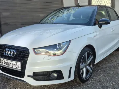 Gebraucht Audi A1 Sportback S-Line 122 PS (89 kW) 2014 Weiß Kleinwagen