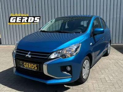 Gebraucht Mitsubishi Space Star Spirit 71 PS (52 kW) 2021 Atollblau (p) Kleinwagen