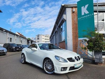Gebraucht Mercedes SLK55 AMG AMG 360 PS (264 kW) 2010 Weiß Cabrio