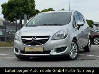 Gebraucht Opel Meriva drive 140 PS (102 kW) 2016 Silber Van / Kleinbus