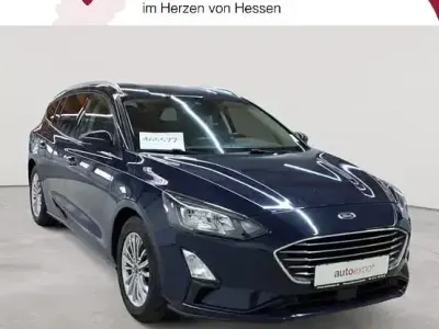 Gebraucht Ford Focus Titanium 120 PS (88 kW) 2020 Blazer blau Kombi