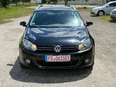Gebraucht VW Golf VI Style 140 PS (102 kW) 2011 Ebenholzschwarz Kleinwagen