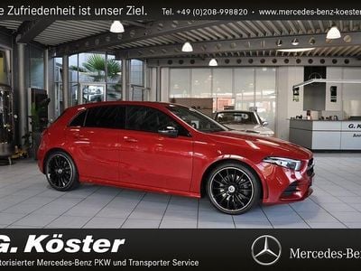 Gebraucht Mercedes A250 AMG line 224 PS (164 kW) 2022 Patagonienrot  lack Limousine
