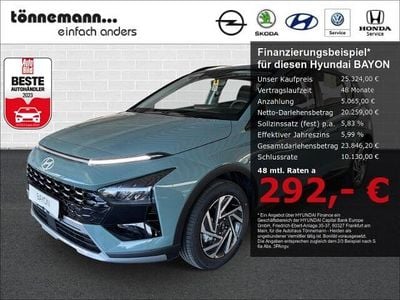 Nuova Hyundai Bayon Trend 101 CV (74 kW) 2025 Verde SUV