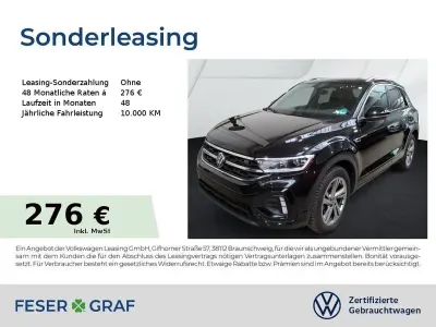 Gebraucht VW T-Roc R-line 150 PS (110 kW) 2025 Grenadillschwarz metallic SUV