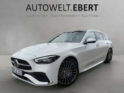Gebraucht Mercedes C300 AMG 265 PS (194 kW) 2026 Polarweiß uni Limousine