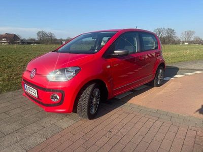 Gebraucht VW up! 68 PS (50 kW) 2014 Rot Kleinwagen