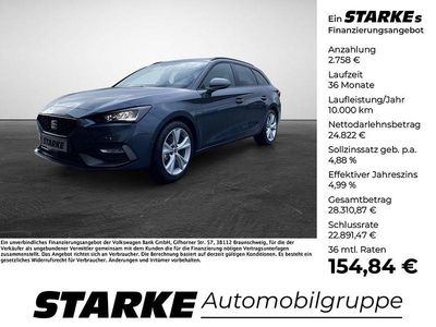 Gebraucht Seat Leon FR-Line 150 PS (110 kW) 2024 Weiß Limousine
