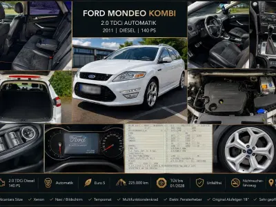 Gebraucht Ford Mondeo 140 PS (102 kW) 2011 Weiß Kombi