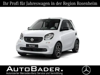 Brugt Smart ForTwo Electric Drive Prime 41 kW (56 HK) 2018 Hvid Cabriolet