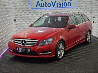 Gebraucht Mercedes C220 AMG line 170 PS (125 kW) 2012 Rot Kombi