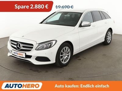 Gebraucht Mercedes C180 Avantgarde 156 PS (114 kW) 2016 Weiß Kombi