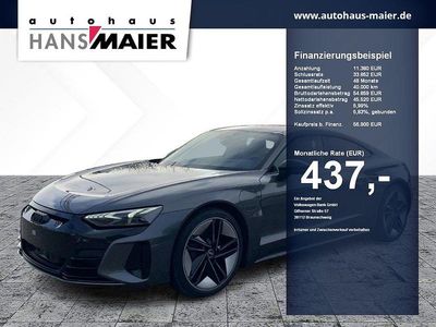 Grau Gebraucht 2022 Audi e-tron GT quattro Sport Limousine | 56.900 € (Fairer Preis)
