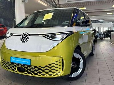 Gebraucht VW ID. Buzz Pro 150 kW (204 PS) 2024 Candyweiß/limonengelb meta... Van / Kleinbus