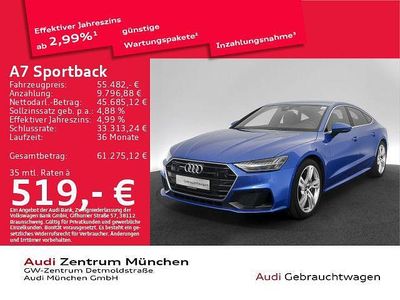 Gebraucht Audi A7 Sport 299 PS (219 kW) 2023 Individuallackierungen audi ex Limousine