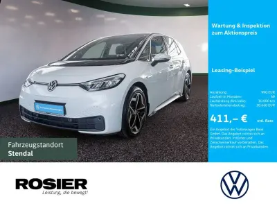Gebraucht VW ID.3 Pro 150 kW (204 PS) 2023 Weiss / gletscherweiss Kleinwagen