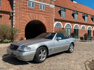 Second-hand Mercedes SL320 224 CP (164 kW) 2000 Argintiu Cabrio