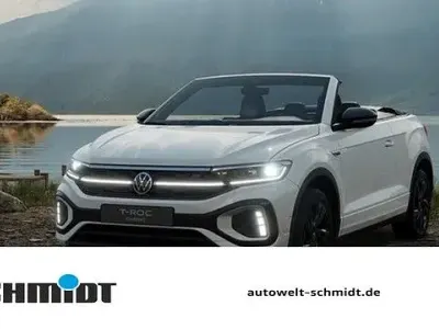 Neu VW T-Roc Cabriolet R-line 150 PS (110 kW) 2026 Pure white Cabrio