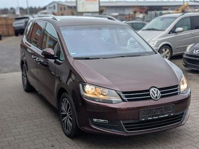 Second-hand VW Sharan Allstar 150 CP (110 kW) 2016 Roșu Monovolum