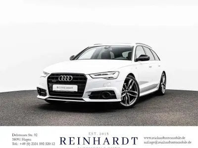Gebraucht Audi A6 Black Edition 252 PS (185 kW) 2018 Gletscherweiß metallic Kombi
