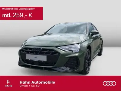 Neu Audi A3 S-Line 204 PS (150 kW) 2026 Distriktgrün metallic Limousine