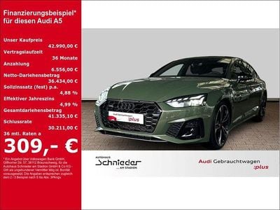 Gruen Gebraucht 2024 Audi A5 Sportback Business Kleinwagen | 42.990 € (Fairer Preis)