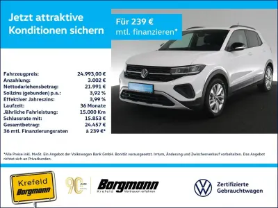 Używany VW T-Cross Goal 116 KM (85 kW) 2025 Biały SUV