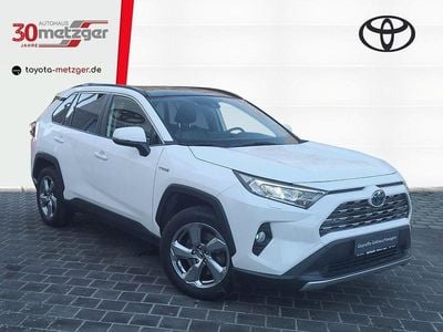 Gebraucht Toyota RAV4 Hybrid Club 218 PS (160 kW) 2019 Weiss SUV