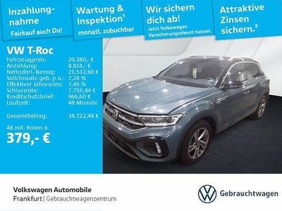 Gebraucht VW T-Roc R-line 150 PS (110 kW) 2025 Blau SUV