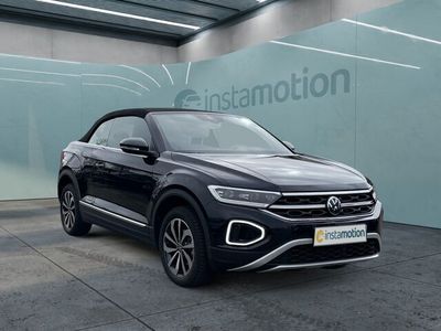 Gebraucht VW T-Roc Cabriolet Style 116 PS (85 kW) 2024 Schwarz Cabrio