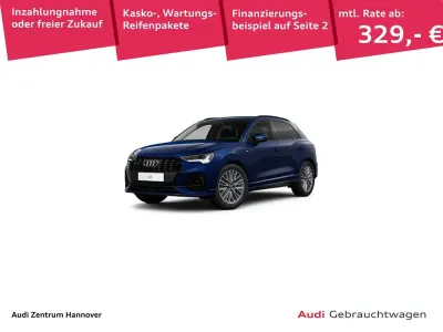 Gebraucht Audi Q3 S-Line 190 PS (139 kW) 2023 Navarrablau metallic SUV
