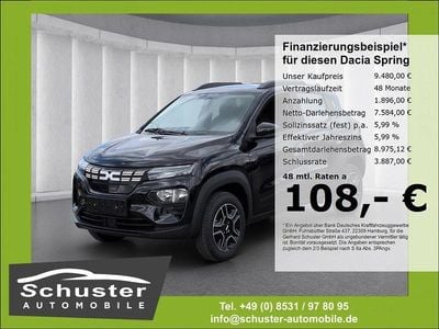 Gebraucht Dacia Spring Essentiel 33 kW (45 PS) 2022 Schwarz Kleinwagen