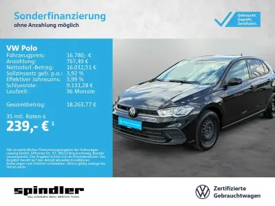 Gebraucht VW Polo Life 95 PS (69 kW) 2023 Deep black perleffekt Kleinwagen