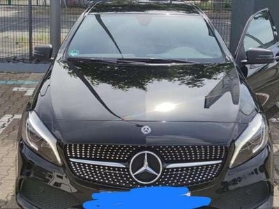 Second-hand Mercedes 180 AMG line 122 CP (89 kW) 2017 Negru Berlinǎ