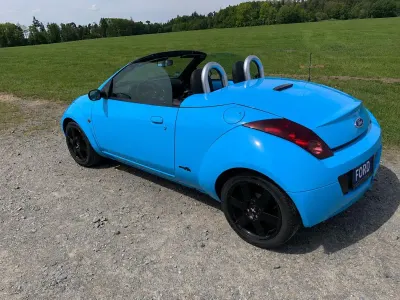 Gebraucht Ford StreetKa 95 PS (69 kW) 2003 Blau Cabrio