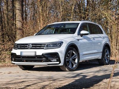 Gebraucht VW Tiguan R-line 125 PS (91 kW) 2018 Weiß SUV
