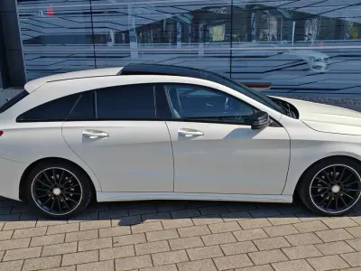 Gebraucht Mercedes CLA200 Shooting Brake AMG line 136 PS (100 kW) 2015 Weiß Kombi