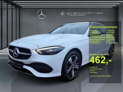Weiß Gebraucht 2024 Mercedes C300e Avantgarde Limousine | 41.890 € (Guter Preis)