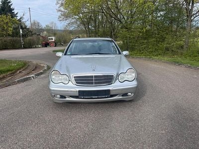 Brugt Mercedes C320 218 HK (160 kW) 2002 Sølv Stationcar