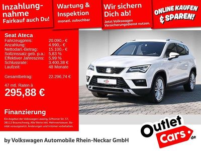 Gebraucht Seat Ateca XCELLENCE 150 PS (110 kW) 2019 Bila weiß SUV