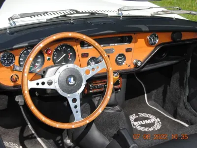 Gebraucht Triumph Spitfire 69 PS (50 kW) 1976 Weiß Cabrio