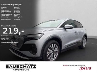 Gebraucht Audi Q4 e-tron Sport 150 kW (204 PS) 2022 Silber SUV