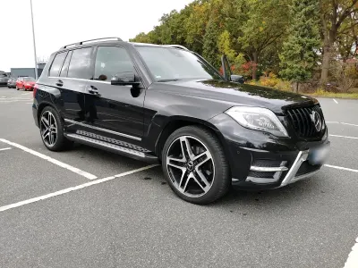 Usata Mercedes GLK350 270 CV (198 kW) 2012 Nero SUV