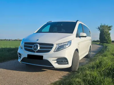 Gebraucht Mercedes V250 Exclusive 190 PS (139 kW) 2016 Weiß Van / Kleinbus