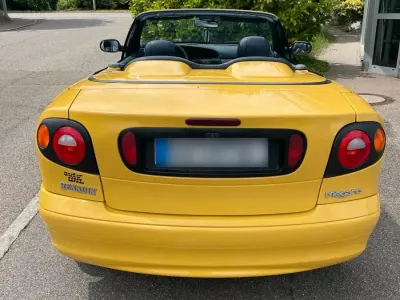 Gebraucht Renault Mégane Cabriolet 95 PS (69 kW) 1998 Gelb Cabrio