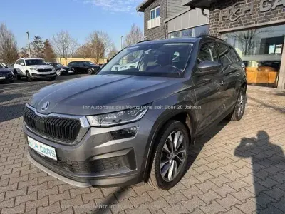 Gebraucht Skoda Kodiaq Tour 200 PS (147 kW) 2022 Graphite grau metallic SUV