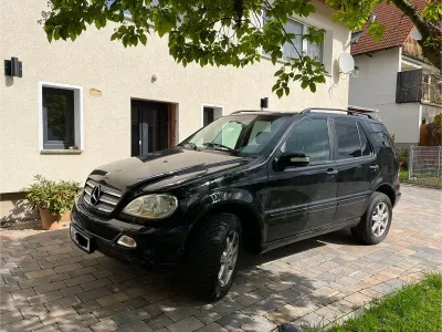 Brugt Mercedes ML320 218 HK (160 kW) 2002 Sort SUV